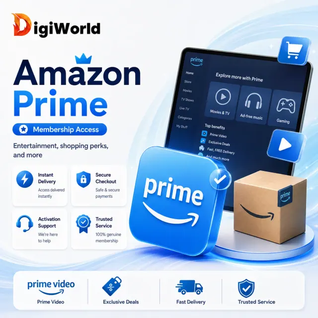 Amazon Prime Video | 1 Year Shared 4K | Instant Email Delivery